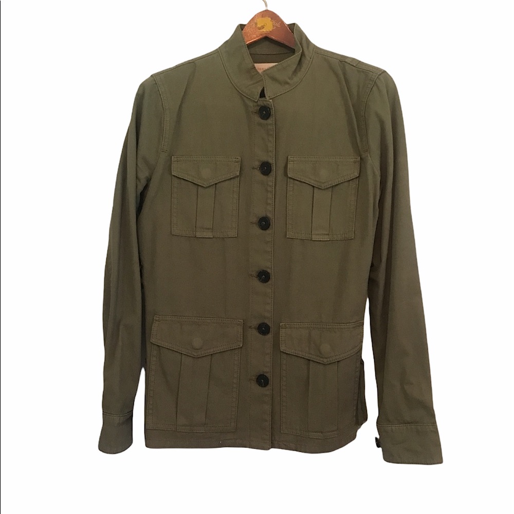 Tory Burch Utility Jacket  olive color size S